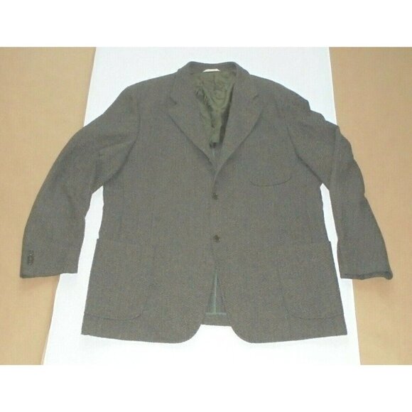 Men's Fabio Inghirami Virgin Wool 3 Button Coat Size 46 (Made in Italy) - Picture 1 of 9